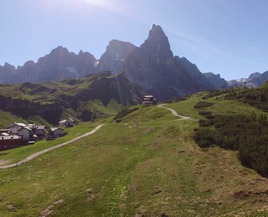 Video riprese aeree con drone per l'Alpina 2017 1