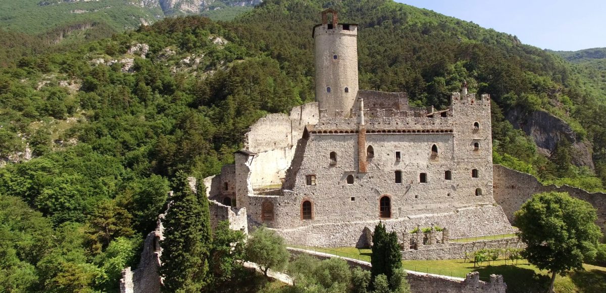 Videoriprese aeree con drone per Museum Pass Trentino